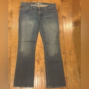 Abercrombie & Fitch Women's Vintage Erin Jeans- Dark Blue